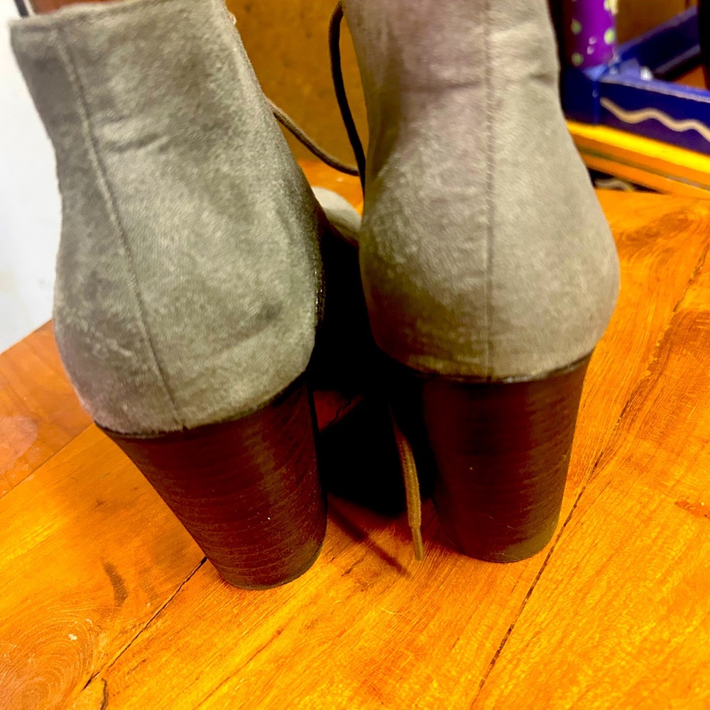 Attention Lace Up Booties